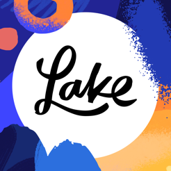 ‎Lake: Coloring Book for Adults